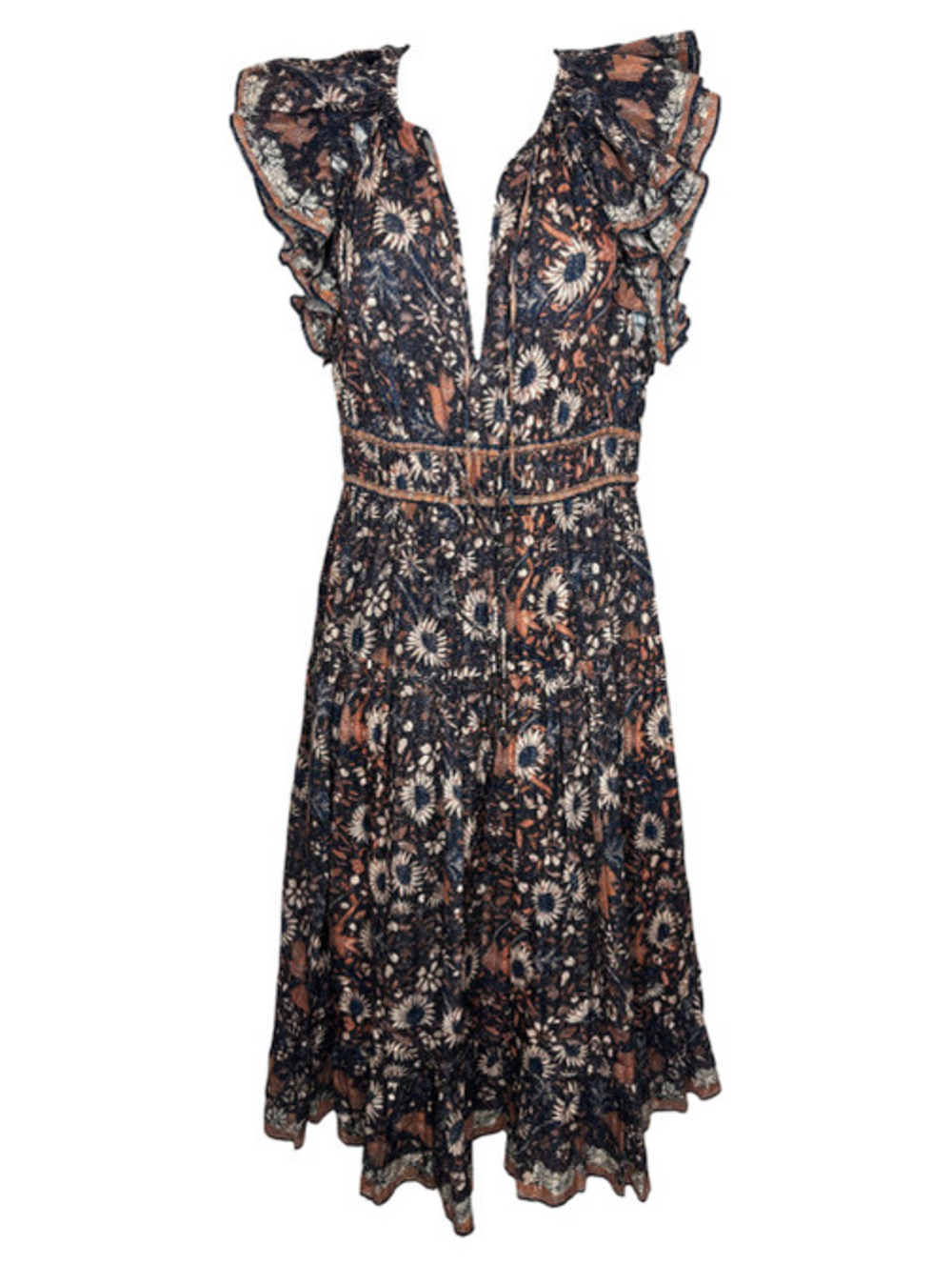 Ulla Johnson "Analise" Midi Dress